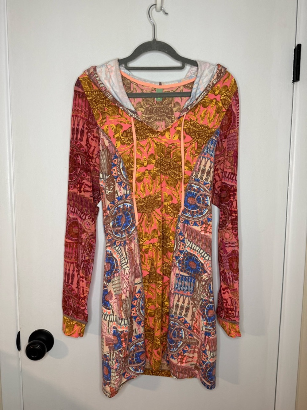 Maaji Pink & Gold Patterned Swim Cover-Up